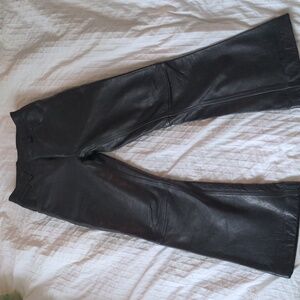 Le château leather pants